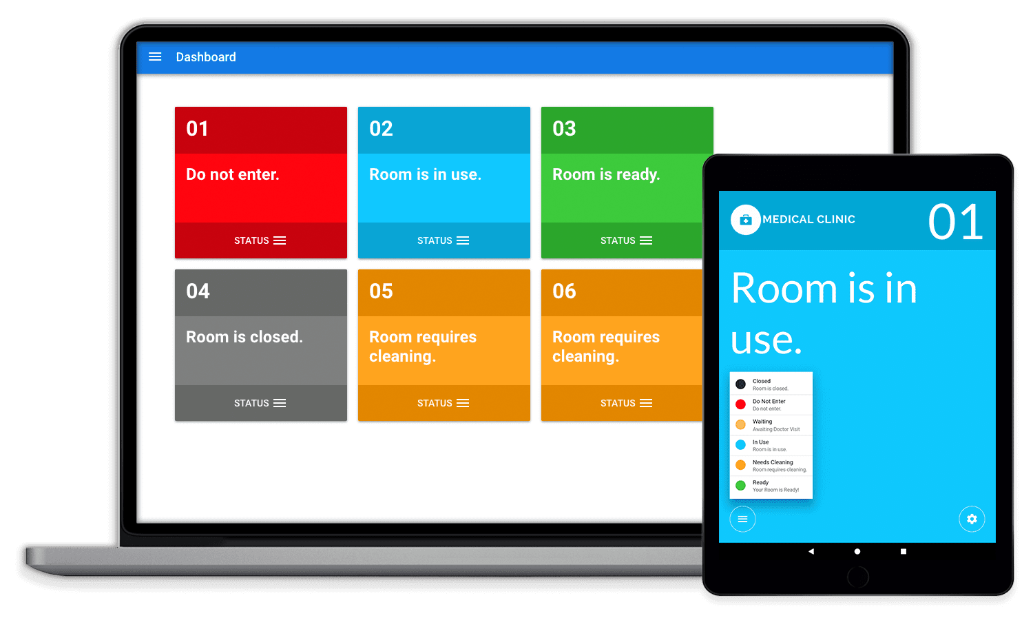 Room Status iOS & Android App